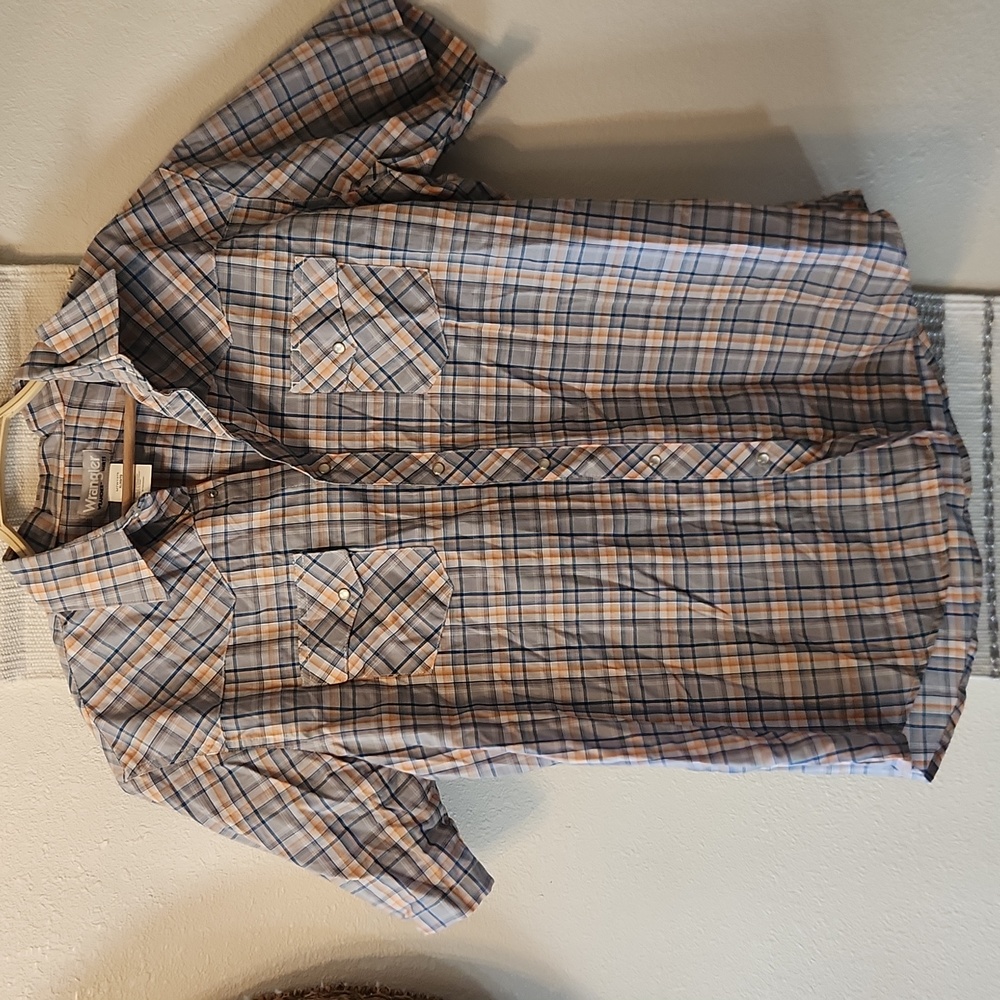 Wrangler Wrancher Button Up Shirt XL
